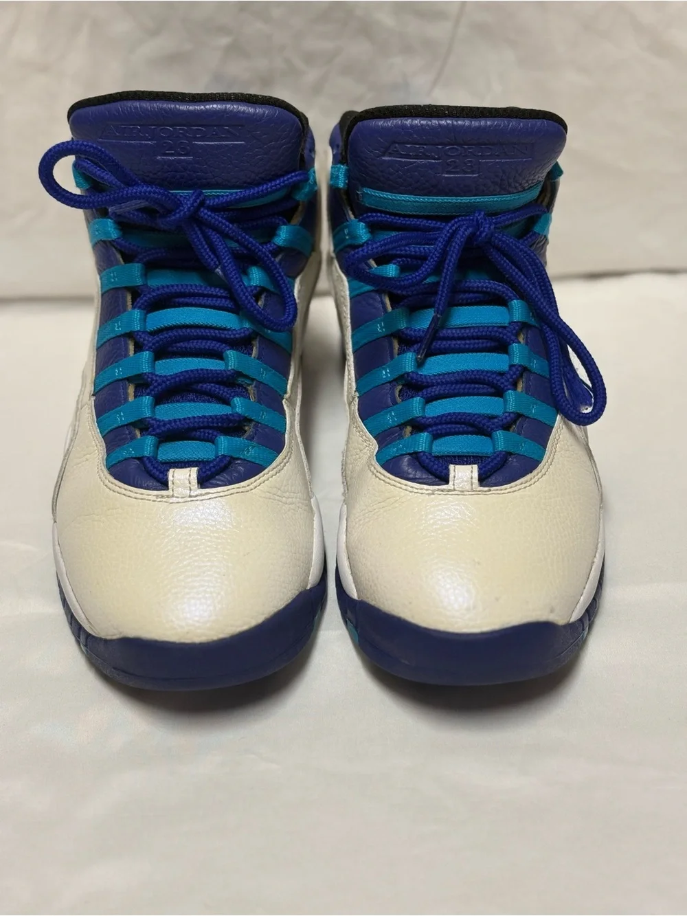 Jordan Air Jordan 10 Retro Charlotte Hornets 2016 High Top 310805-107 Size 11.5